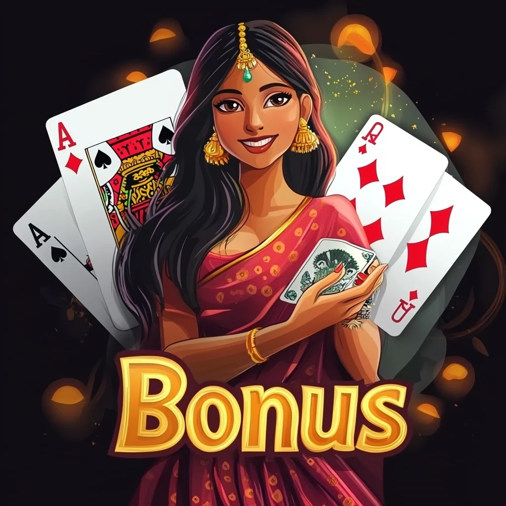 girl with cards bonus